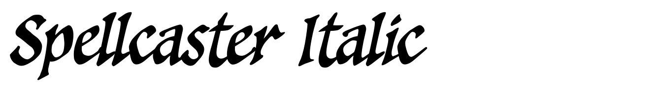 Spellcaster Italic